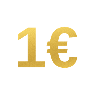 Goldmotiv 1 €