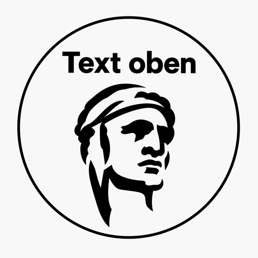 Format N: Text oben und Motiv