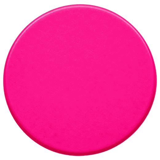 Ungeprägte Kunststoffmarke in Neon-Pink